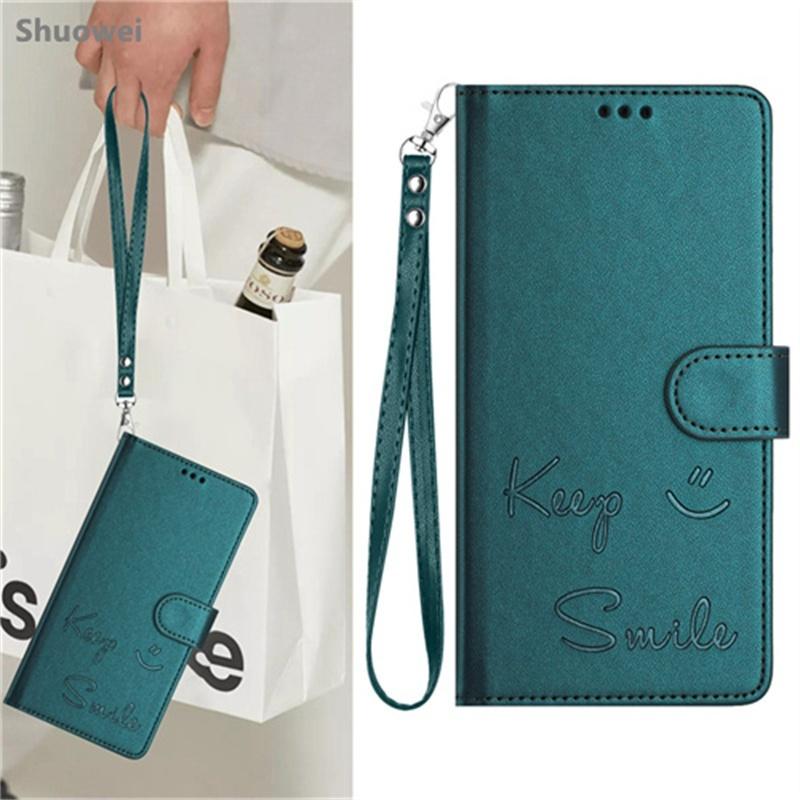 For OPPO Reno 4F 5F 5Z 7Z 8Z 8T 4 5 6 7 8 Lite Pro 4G 5G Case Flip Leather Wallet Cover Card Slot Stand Wrist Strap