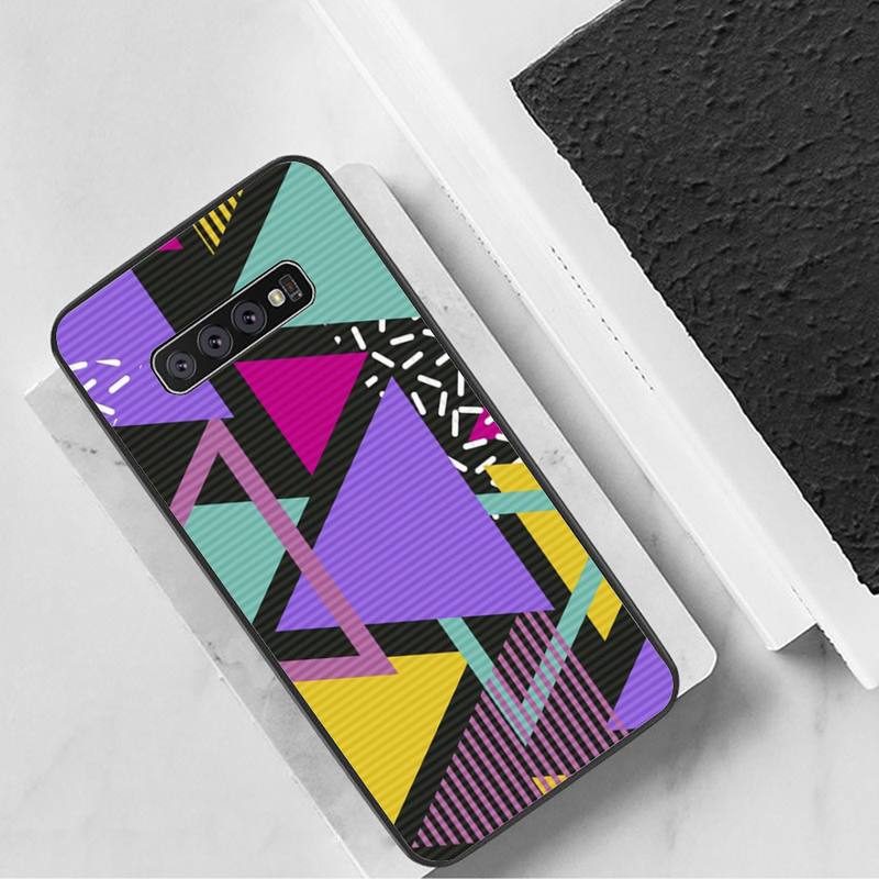 Husă simplă triunghiulară pentru telefon Samsung Galaxy S7 Edge Plus S9 S20Plus S20ULTRA S10lite S225G S10