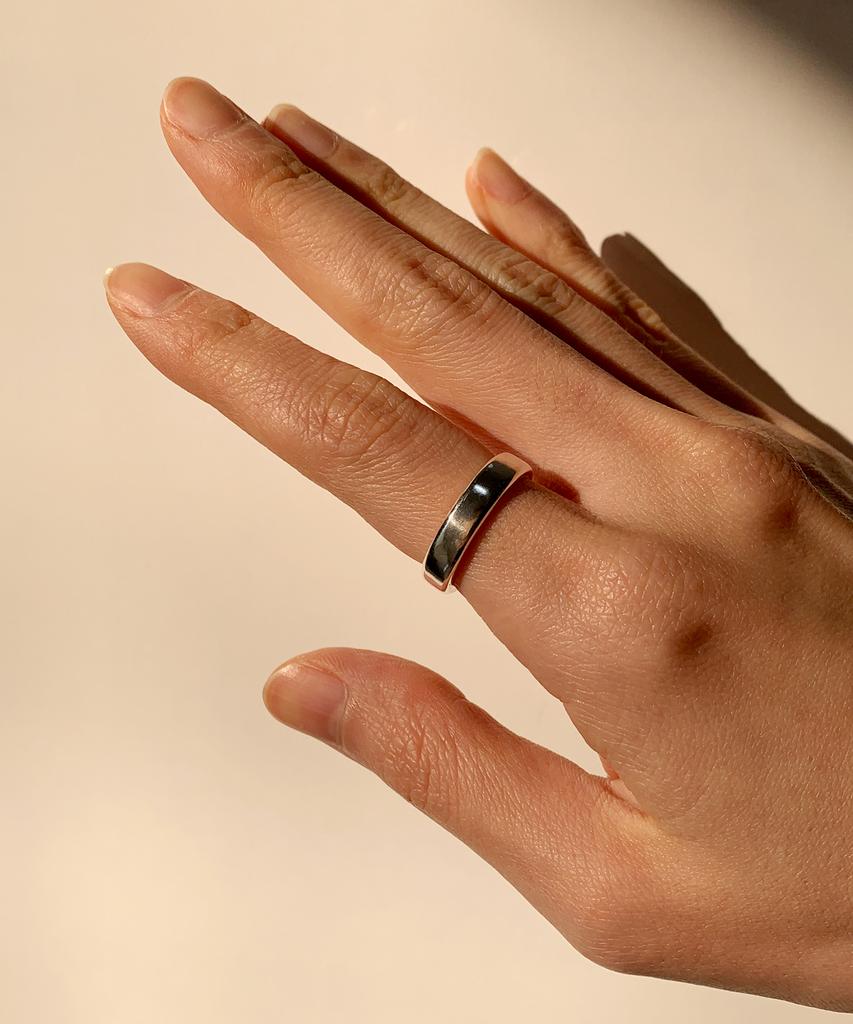 Ound Flat Basic Ring