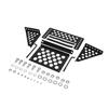 Universal Black Iron Motorcycle Battery Bracket