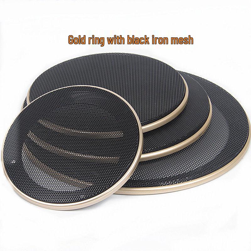 4-inch To 8-inch Speaker Horn Grille Cover & Decorative Ring for Car Bass