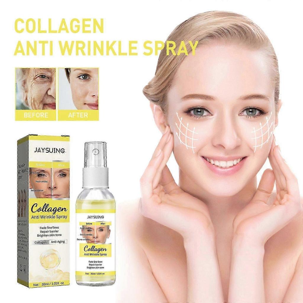 Collagen Anti-Wrinkle Spray, Moisturizes And Brightens Skin Fading Fine Line Melanin Spray