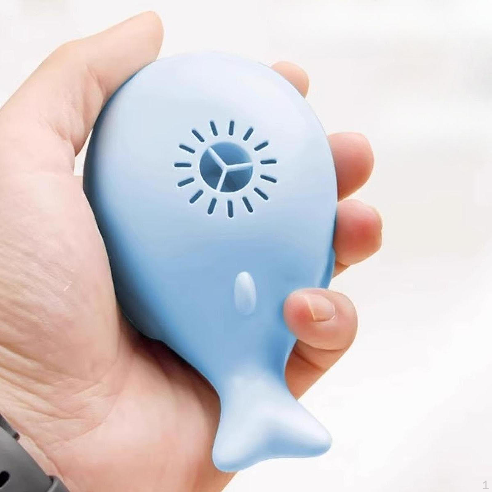 Electric Whale Floating Ball Toy Interactive Smooth Edges 4.3x2.7x2inch for Pet Entertainment USB