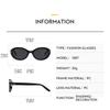 Women's sunglasses, fashionable T-shaped oval sunglasses