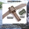 Charmoon Rod Holder for Waist for Mobile Fishing Belt Rod 2 Pieces Belt, Portable, Fishing, Stand, (Black)