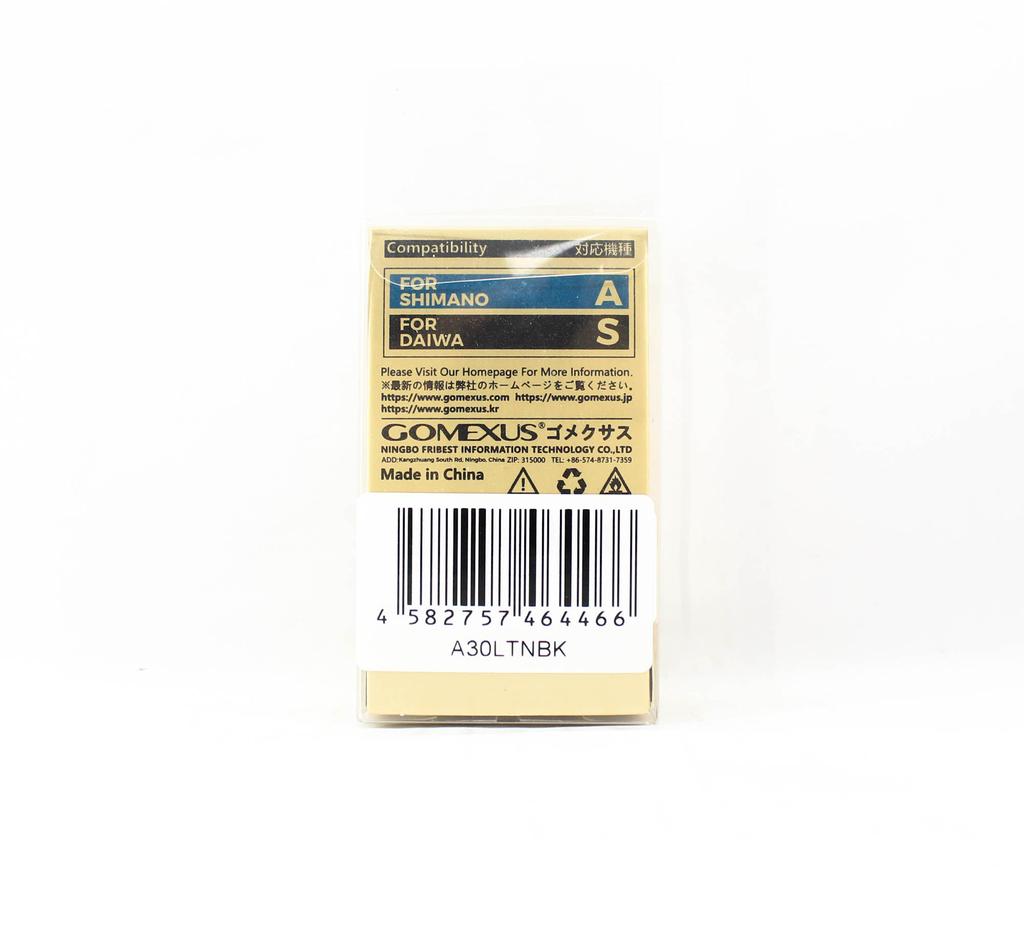 Gomexus A30LTNBK Knob Aluminum Silver 30mm Shimano A , Daiwa S (4466)