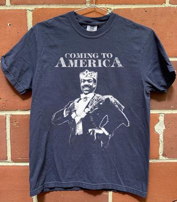 Coming To America Shirt, Comfort Colors Shirt, Eddie Murphy Vintage Graphic Tee, Retro Prince Akeem T-shirt, Comedy Movie Fan Gift T-shirt