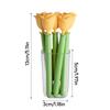 Rose Flower Potato Chip Clips 5 Pieces With Magnetic Storage Box Potato Chip Snack Sealer Cute And Beautiful Kitchen Decoration