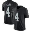 Raiders Embroidered Football Jersey 4 CARR 34 JACKSON 98 Mens Sports Game Training Shirt
