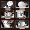 JPHZNB Commercial Stainless Steel Insulated Food Warmer Dispenser
