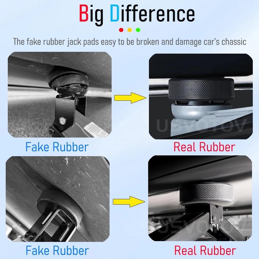 Jack Pad for Tesla 3 Y X S Lifting Jack Puck Jack Stand Rubber Pad Adapter Car Tire Repair Kit Tools Battery Protect Accessories