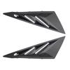 Glossy Black Side Vent Window Scoop Louver Cover Trim For Honda Civic 11th 2022