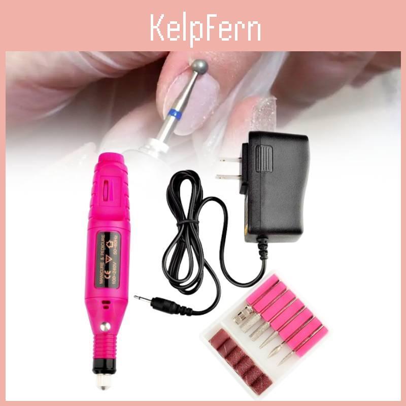 Portable Nail Drill Set With Electric Grinding Pen For Home Manicure And Nail Removal