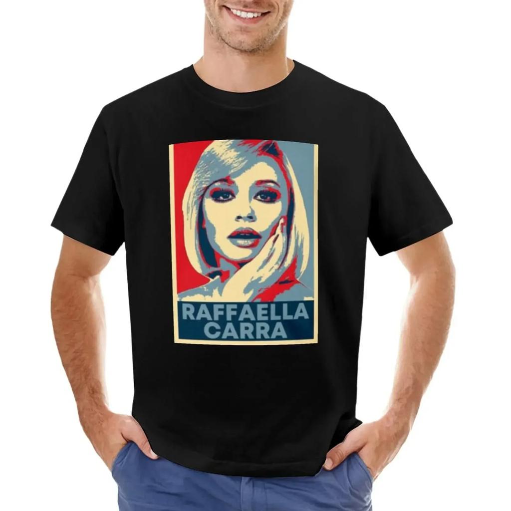 Raffaella Carra Hope Relaxed Fit T-shirt summer top blanks oversizeds t shirts casual stylish