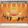 Boy's birthday party, basketball court theme, background decoration, passionate sports meet, photography props, posters, banners