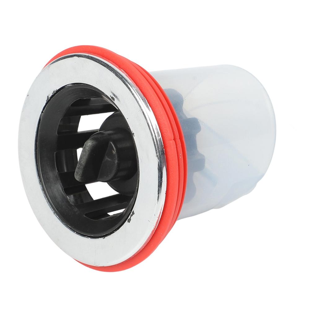 White Plastic Drain Cover 6 7 3cm for Sewer Block and Debris Filtration