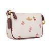 New COACH Leather Pochette, Shoulder Bag, Clutch Trumpets Women's White C2899-IMCAH