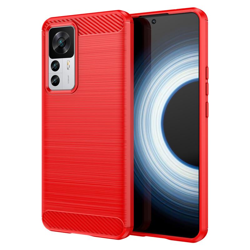 For Xiaomi 12T Case Xiaomi 12T  Cover 6.67 inch Carbon Fiber Shockproof Silicone Bumper For Xiaomi 12 12X 12S 12T Pro 12S Ultra