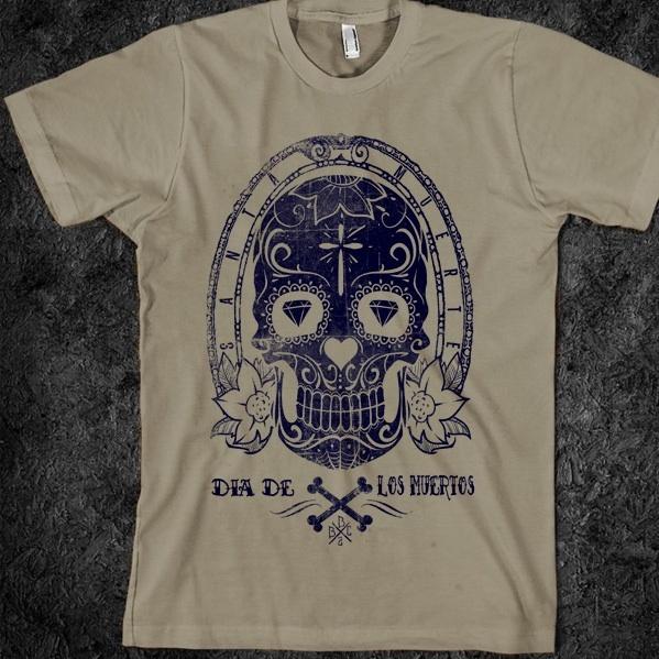 tattoo T-Shirt anarchy eagle gothic biker hip hop party skull Mexico XXXXL