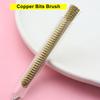 Cooper Bits Brushes, Copper Wire Buffing Wheels, Rust Removal Polish Cup Brushes, Nail Art Manicure Tool, Odorless Cleanin