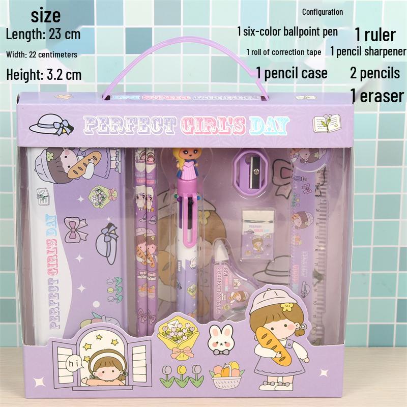 Student Stationery Gift Box: Perfect for Birthdays or Kindergarten Prizes