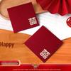 Chinese Glitter Wedding Red Envelope for New Marriage Gift