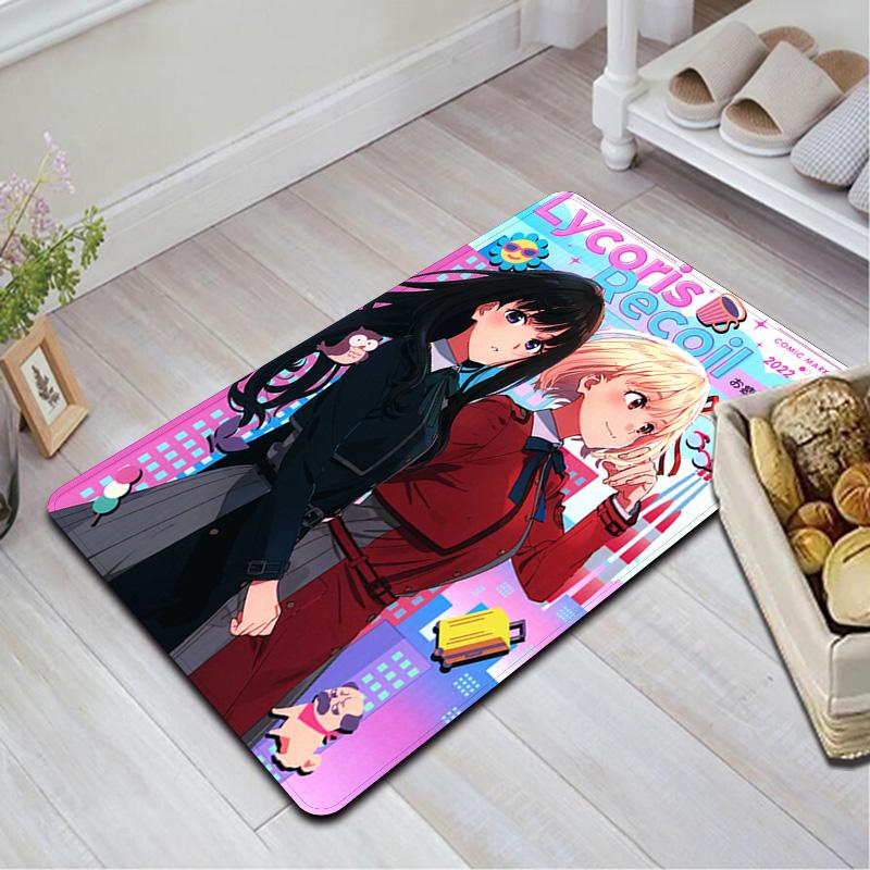 Lycoris Recoil Rug Floor Mat for Living Room or Bedroom Soft and Comfortable Carpet a Gift for Birthday and Holiday.FFFDT1012104