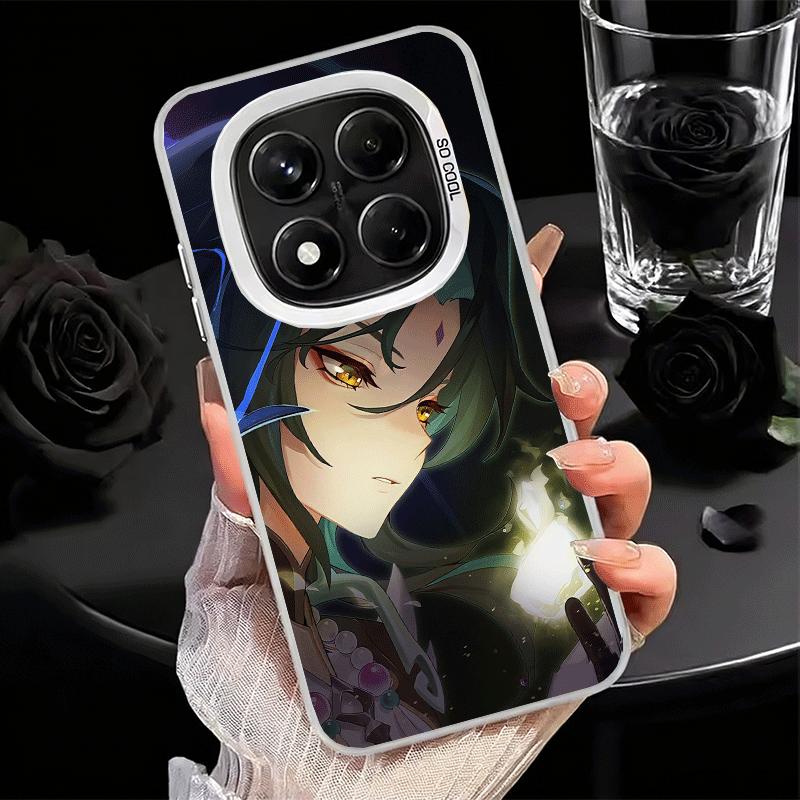 Genshin Impact Xiao Soft Phone Case for Xiaomi Redmi Note 13 14 15 Pro Plus 12S 12 11S 11 11T 10S 10 Shockproof Cover Back Shell