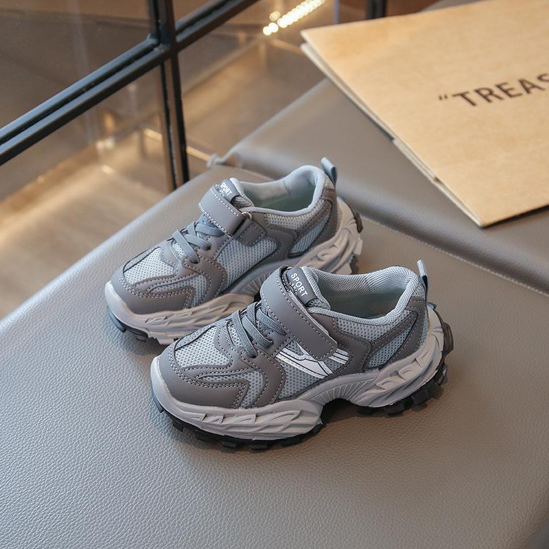 Children's fashion sports shoes 2025 summer new breathable mesh Forrest Gump shoes boys casual shoes girls sports shoes