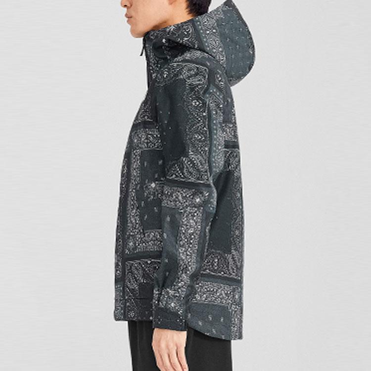 The North Face Waterproof And Breathable Windbreaker Jacket Men's Black NF0A7QPN-LJ7