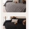 Half fleece autumn and winter high-density sofa towel simple non-slip full cover one piece sofa cover