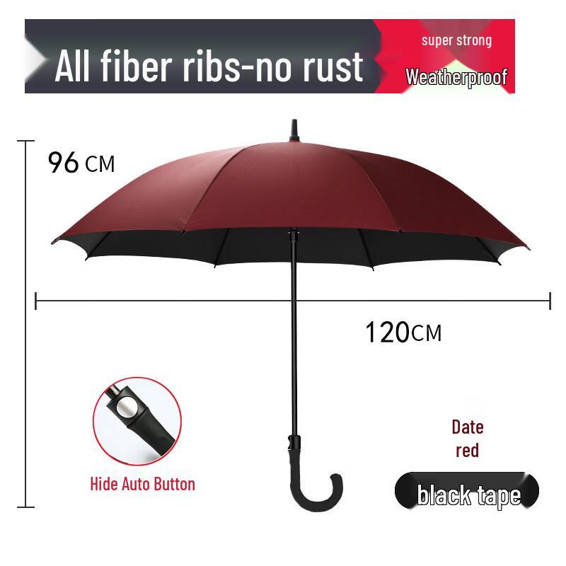 Hanyou Oversized 27-inch Long Handle UV Umbrella