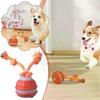 Interactive Squeaky Ball Dog Toys Auto Electric Rolling For Cat & Pet Smart Automatic Teaser USB Rechargeable Puppy Toy