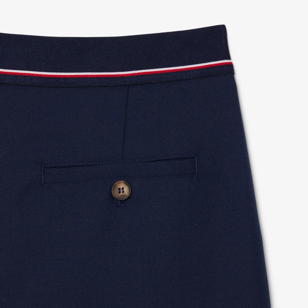 Lacoste Women's Logo Banding Wide Pants HF8428-55N166