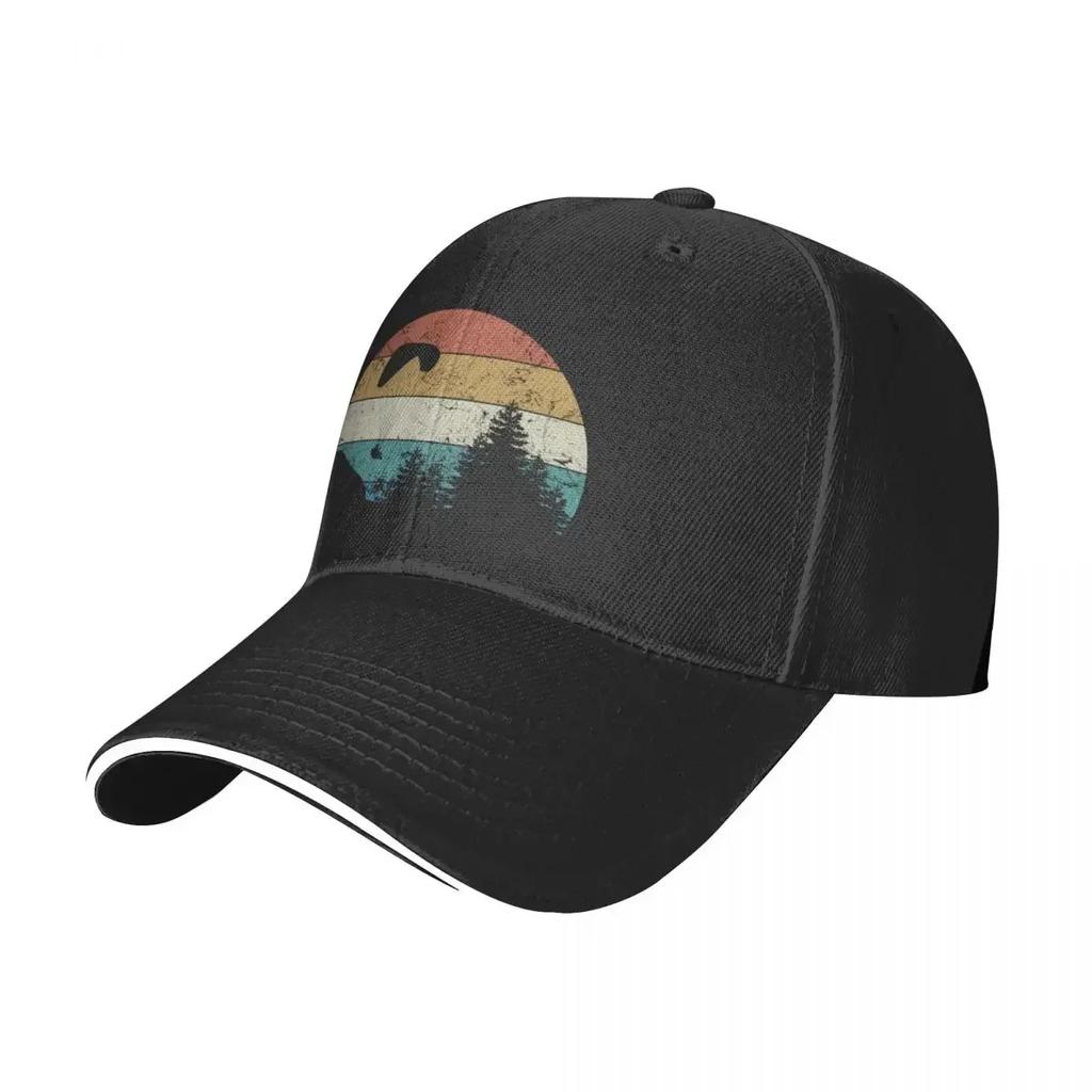 Paraglider Paragliding Paramotor Parachute Skydiving Sunset Baseball Cap Luxury Hat Golf Unisex Women's