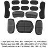 13 Pcs/Set EPP Helmet Replacement Padding Memory Foam Protective Cushion  Sports Activities
