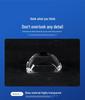 Car Light Lenses for BYD: Convex LED Bi-Beam Headlight Covers