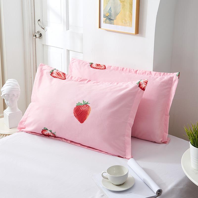 Bedruckter Cartoon Einzelbett Kissenbezug