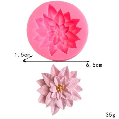 1~10PCS Christmas Holly Leaf Shape Silicone Mold Fondant Cake Cookie Decor Tools Chocolate Cupcake Cookies Baking Safety
