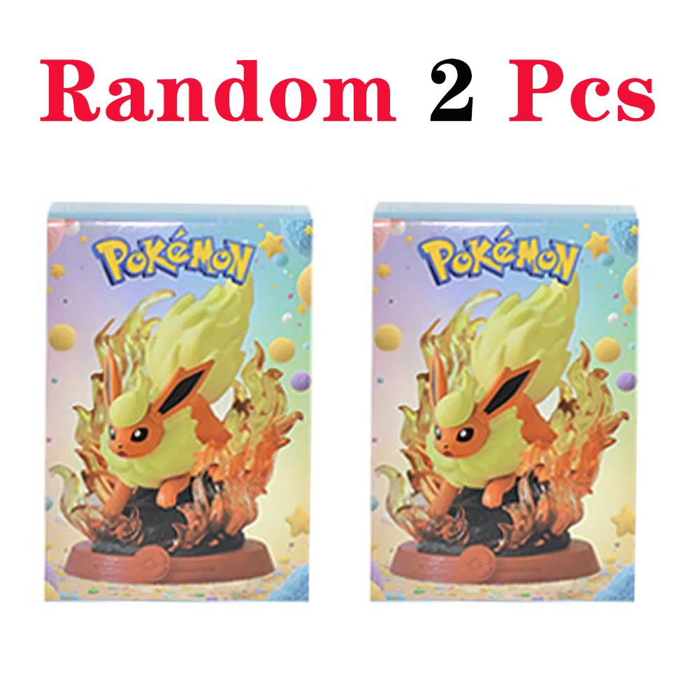 Adventure Eevee Blind Box Pokemon Action Figure Mystery Box Collection Doll Home Decor Children's Birthday Gift Toy