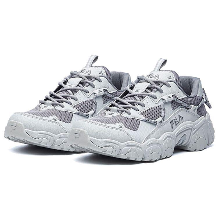 FILA Cat Paw Fabric Comfortable Low-Top Lifestyle Sneakers Women sneakers Gray F12W034129FAA