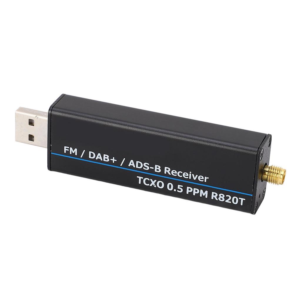 RTL SDR Receiver 100KHz To 1766MHz RTL2832U R820T2 0.5 PPM TCXO USB Software Defined Radio