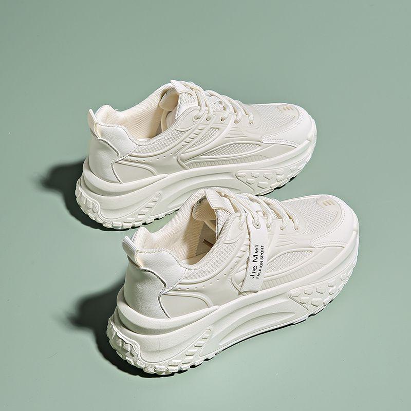 22 new dad shoes spring autumn and winter new thick-soled velvet student sports and leisure 35