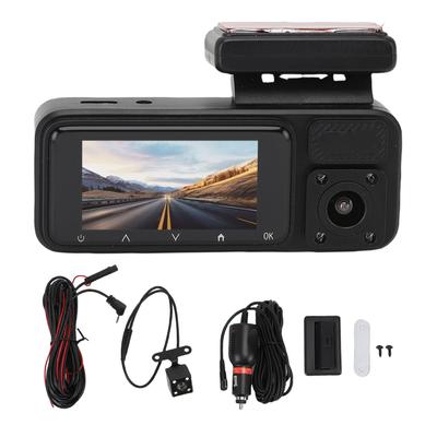 3 Channel Dash Camera 1080P 170 Degree Wide Angle APP Control Front Rear Car DVR with 2.0 Inch Screen
