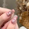 Fashion Rabbit Pattern Nail Sticker 3D Nail Art Decal Gel Polish Sticker Nail Art Decor Kalkomanie