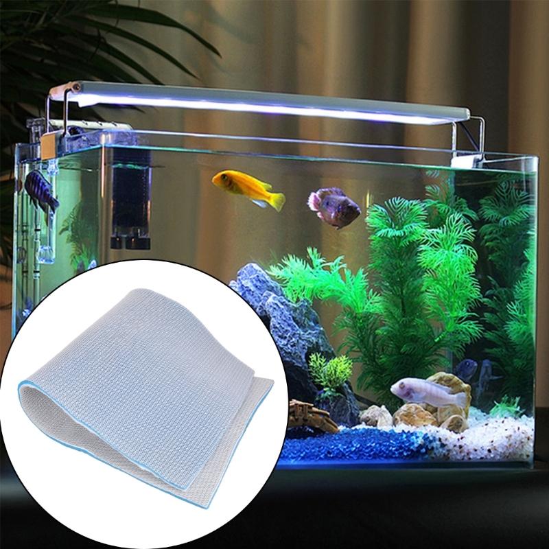 Large Aquarium Filter Quiet Cartridge FishTank Polyester Filtration Thin Pad Aquarium Accessories Filter Inserts