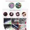 XDA PBT Keycaps Set: 125 Keys, Zhuyin, Korean, Thai, Russian, MX Switch Compatible