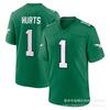 Philadelphia Eagles 1 Jalen Hurts Football Jersey Mens Sports Game Uniform