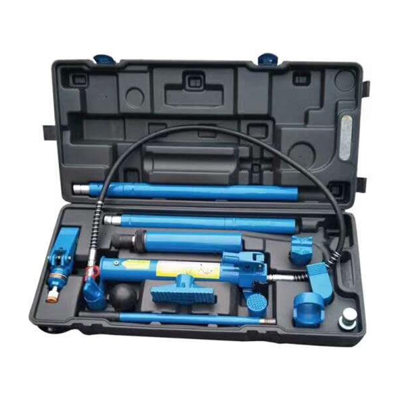 10 Ton Split Hydraulic Sheet Metal Jack with 20 Ton Top