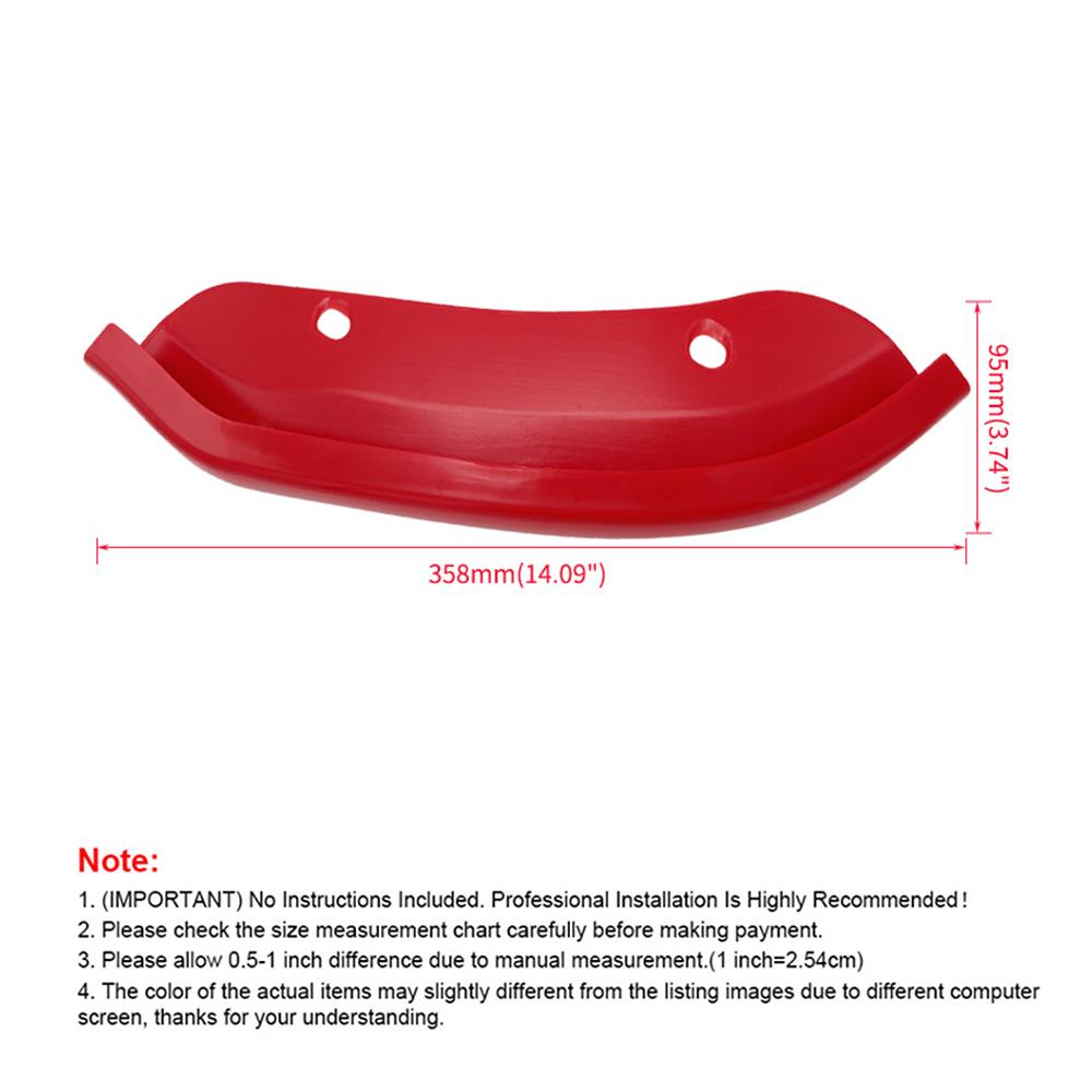 2Pcs Voodonala Front Splitter Bumper Lip Protector for Dodge Challenger HellCat Widebody 2015-2021